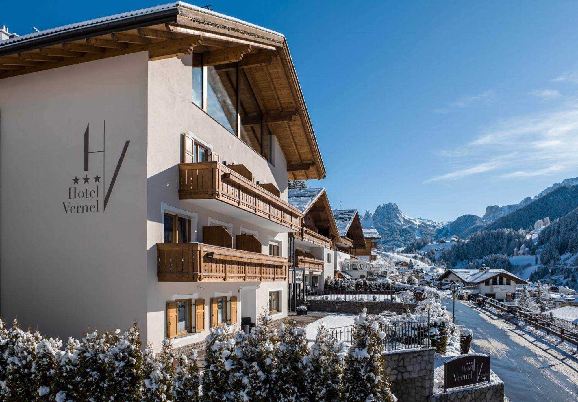 Hotel Vernel Santa Cristina Val Gardena Eksteriør bilde